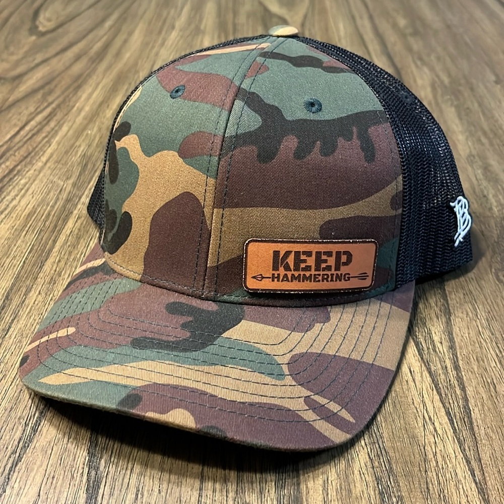 KEEP HAMMERING BRANDED BILLS SNAPBACK CAMOUFLAGE